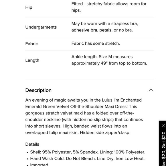 NWT Lulus I'm Enchanted Rust Orange Velvet Off-the-Shoulder Maxi Dress - Picture 5 of 5